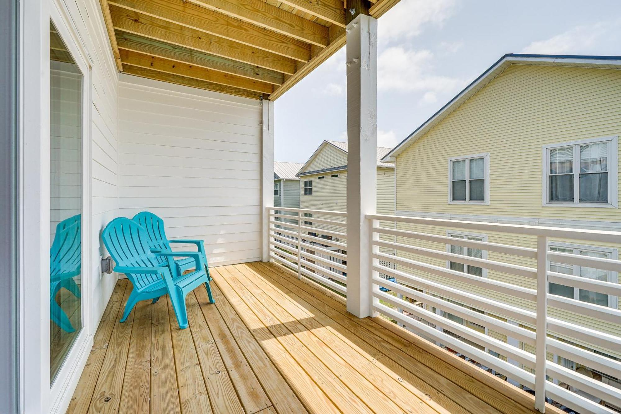 Carolina Beach Vacation Rental With Rooftop Terrace Kültér fotó